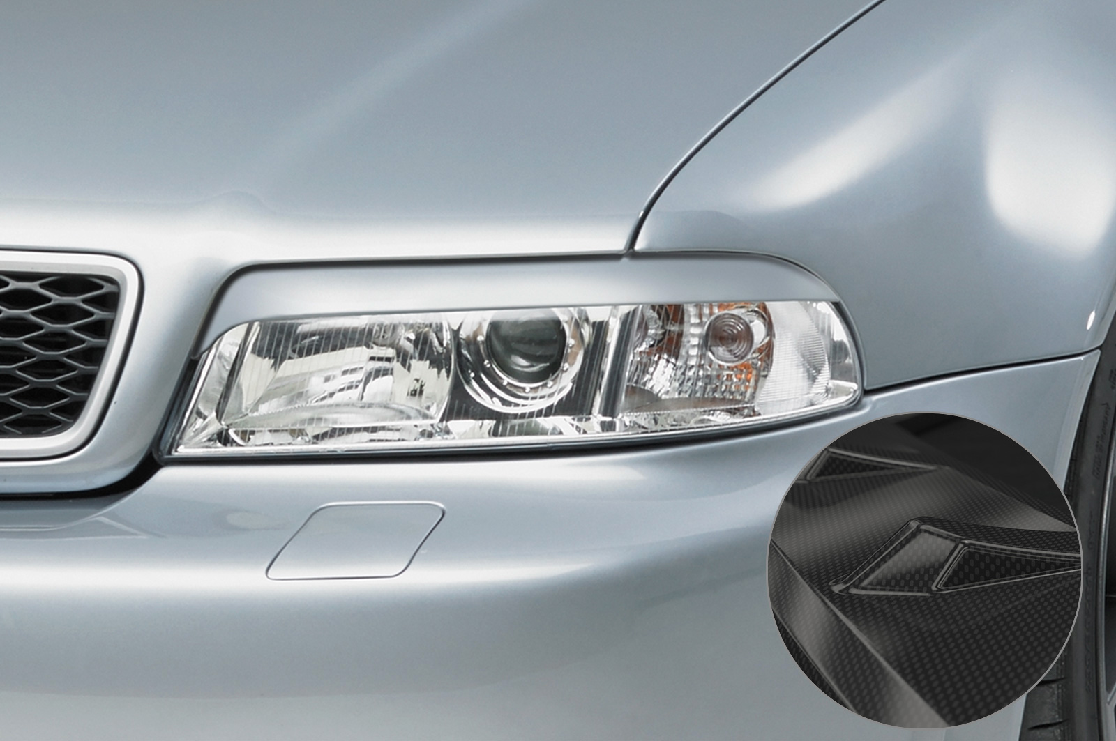Scheinwerferblenden Für VW Passat B6 (Typ 3C) SB035-L